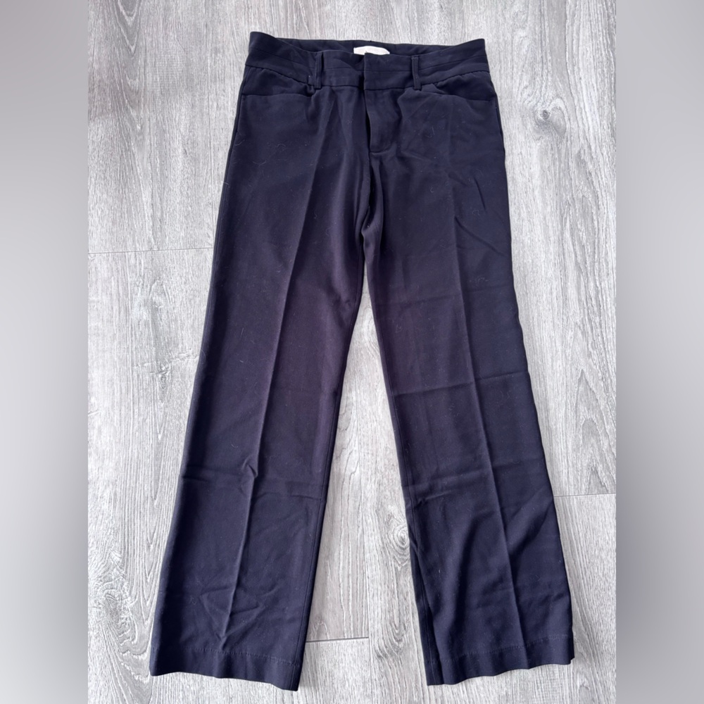 Michael Kors Black Wide-Leg Dress Pants
